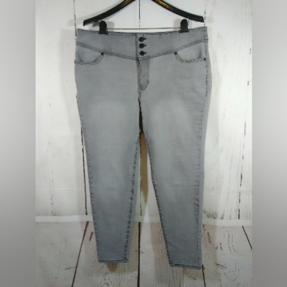 Lane Bryant Gray Women Jeggings